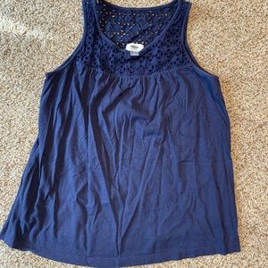Eyelett tank top